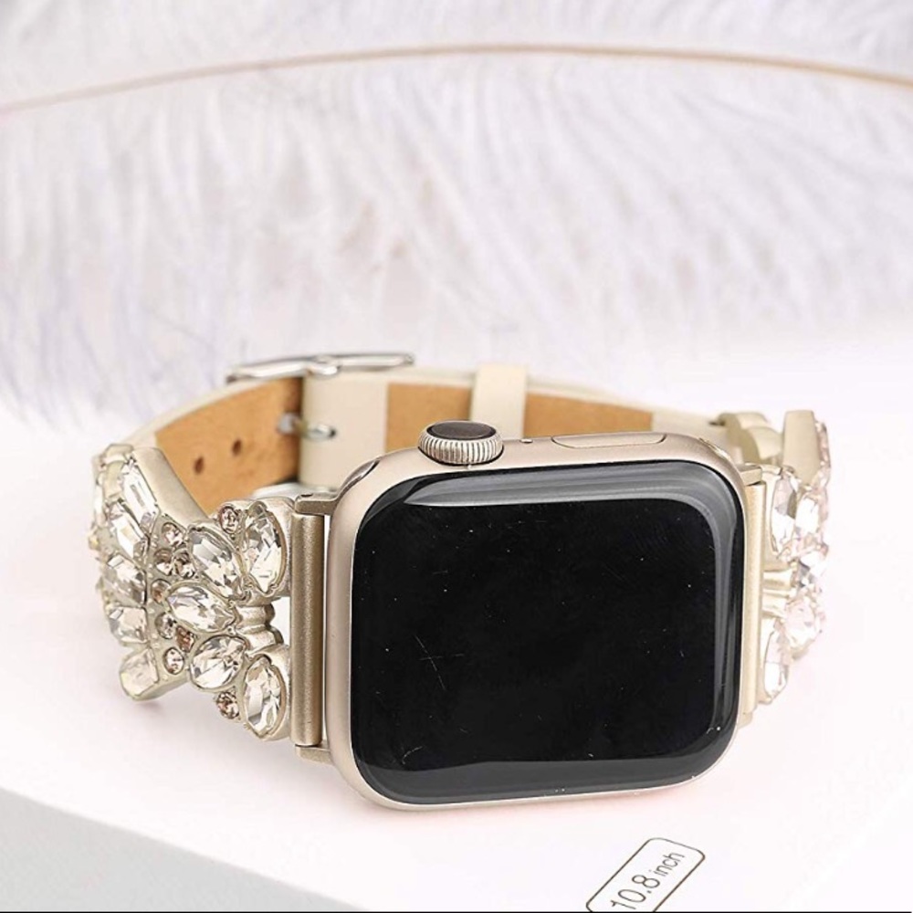 Beautiful Bejeweled Apple Watch band